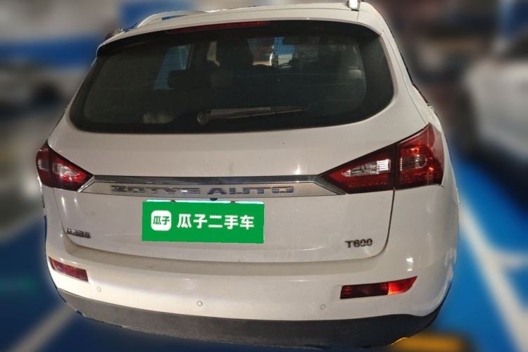 Used Zotye T600 2016 1.5T Manual Luxury Edition Rear