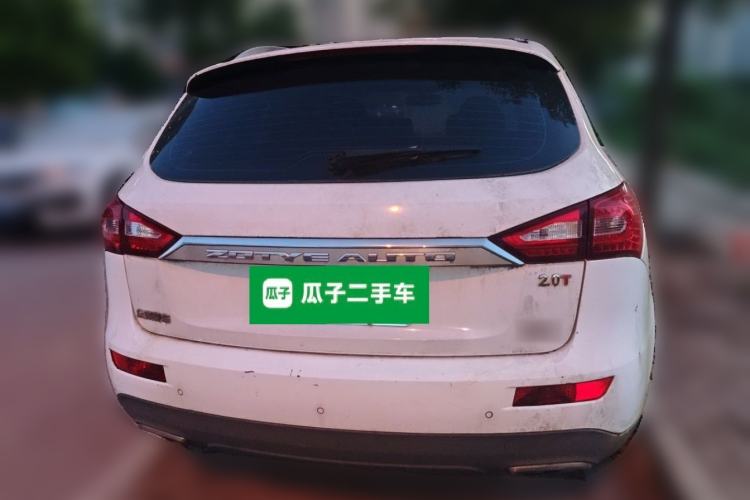 Used Zotye T600 2016 2.0T DCT Prestige Edition Rear