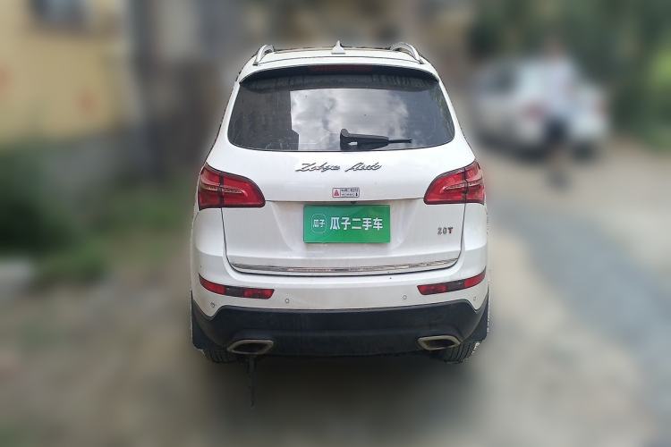 Used Zotye T600 2016 Sport Edition 2.0T DCT Prestige Model Rear