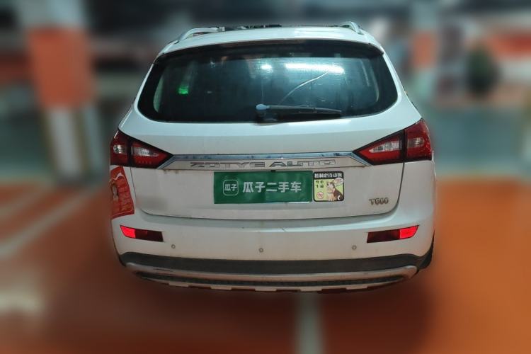 Used Zotye T600 2016 1.5T Manual Luxury Edition Rear