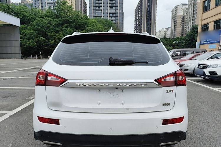 Used Zotye T600 2016 2.0T DCT Prestige Edition Rear