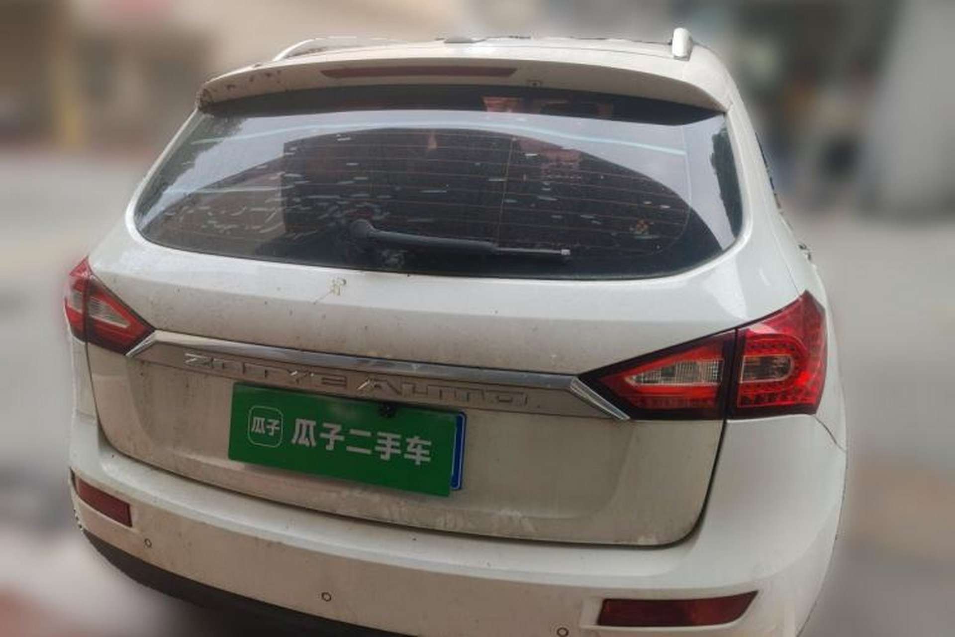 Used Zotye T600 2016 1.5T Manual Luxury Model Rear