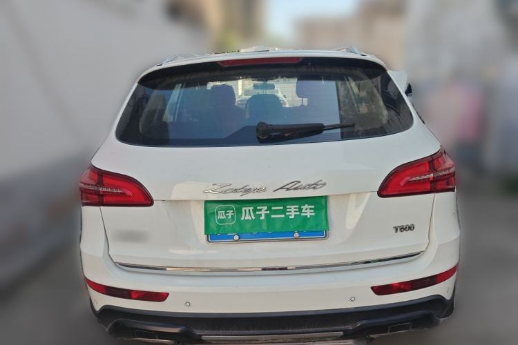 Used Zotye T600 2016 Sports Edition 1.5T Manual Luxury Model Rear