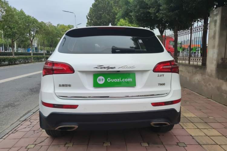 Used Zotye T600 2016 Sport Edition 2.0T DCT Luxury Model Rear