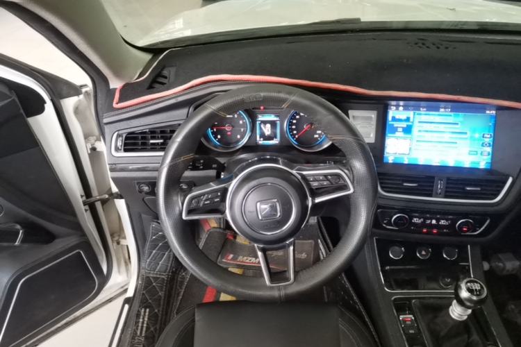 Used Zotye T600 2016 Sport Edition 1.5T Manual Luxury Model Steering Wheel