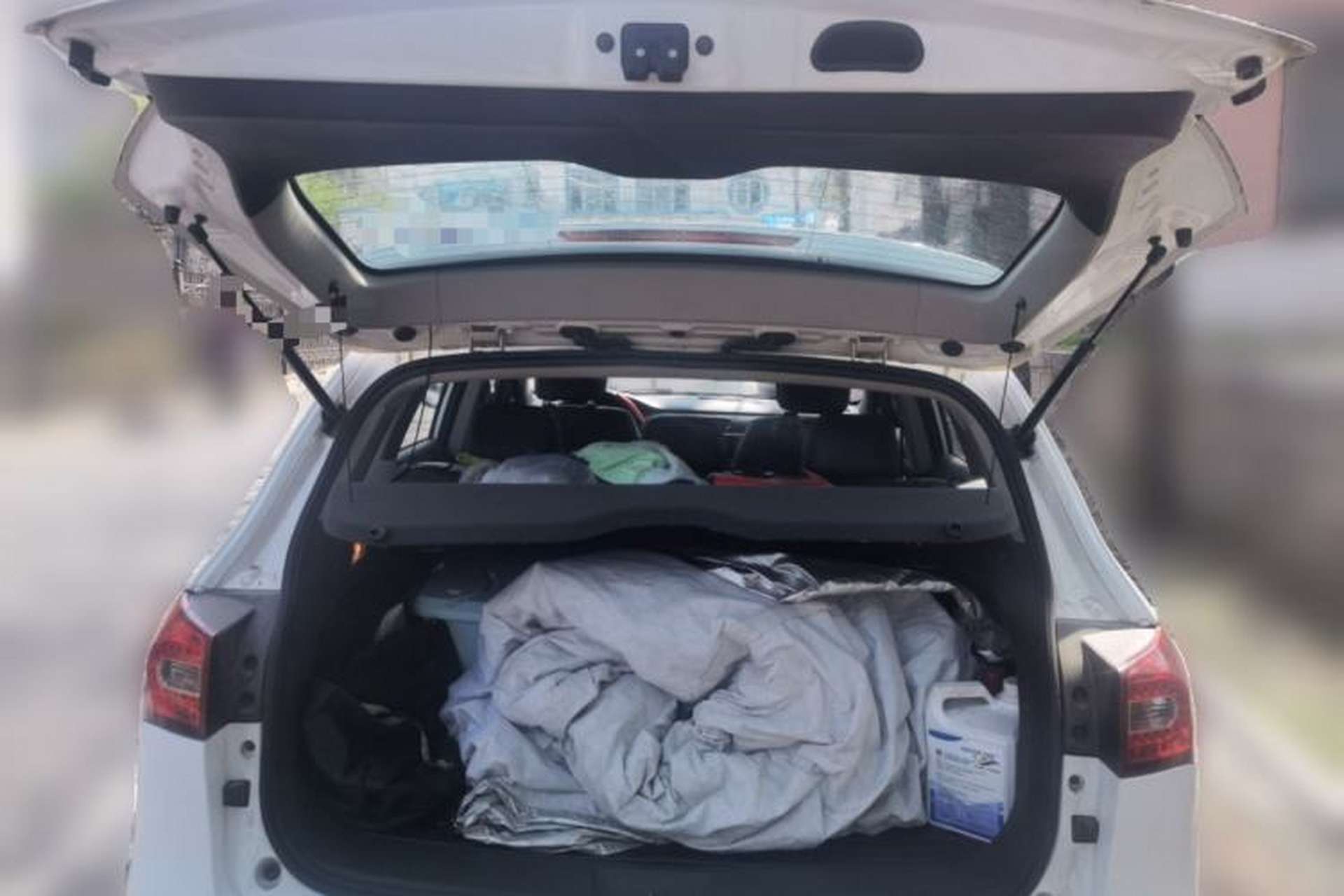 Used Zotye T600 2016 1.5T Manual Elite Edition Trunk
