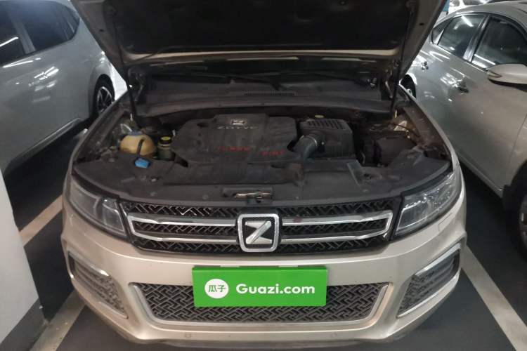 Used Zotye T600 2016 Sport Edition 2.0T DCT Prestige Model Engine Bay