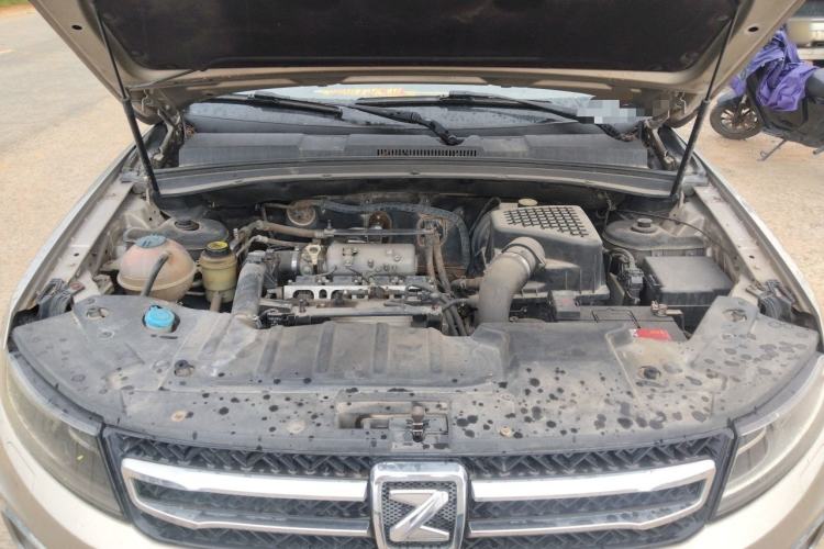 Used Zotye T600 2016 Sport Edition 2.0T DCT Luxury Model Engine Bay