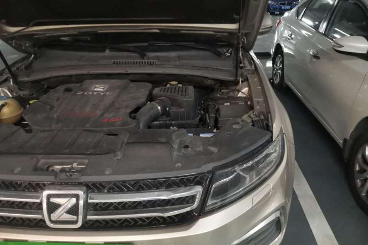 Used Zotye T600 2016 Sport Edition 2.0T DCT Prestige Model Engine Bay Left