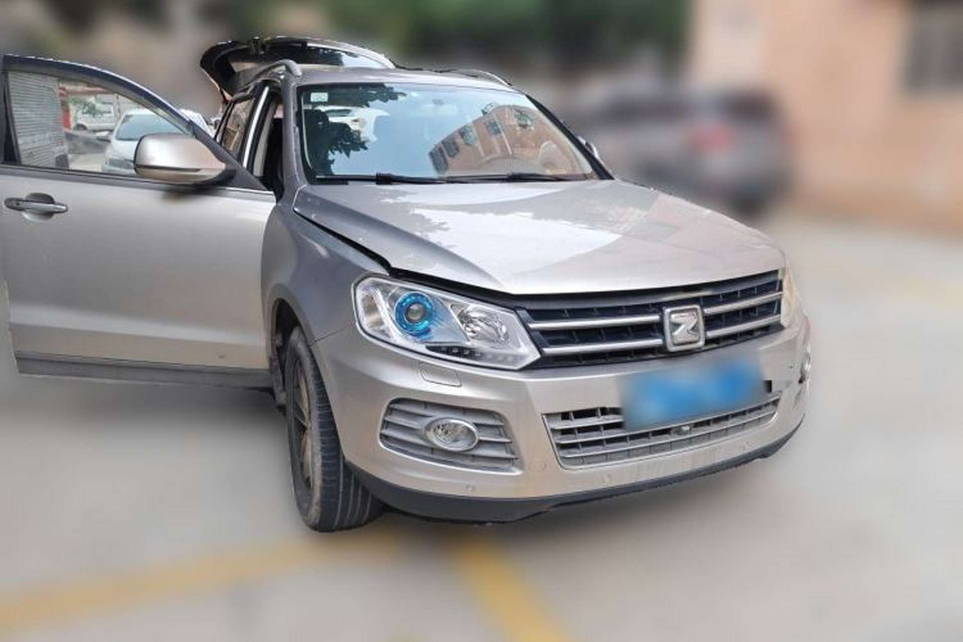 Used Zotye T600  Front Right 45 Deg