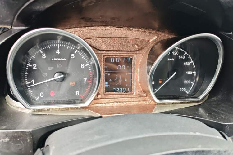 Used Zotye T600 2016 1.5T Manual Luxury Model Instrument Cluster
