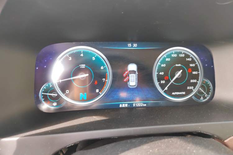 Used Zotye T600 2016 2.0T DCT Prestige Edition Instrument Cluster