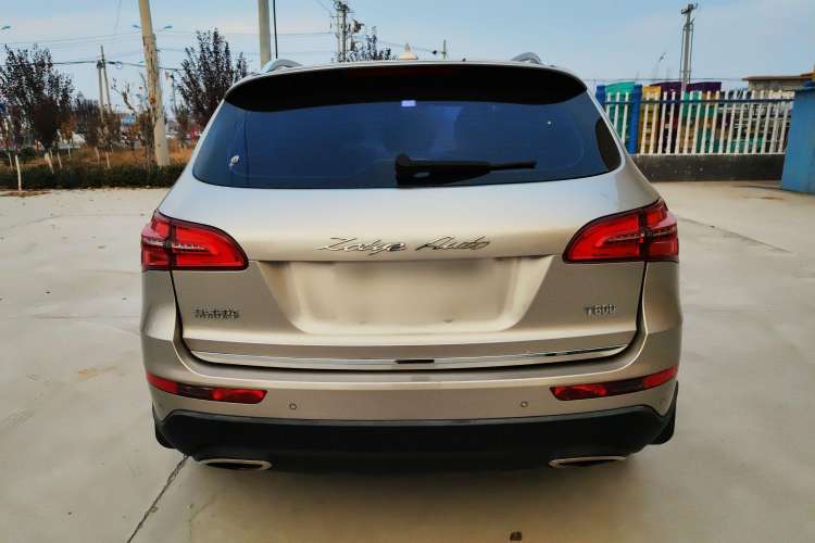 Used Zotye T600 2016 Sport Edition 1.5T Manual Prestige Model Rear