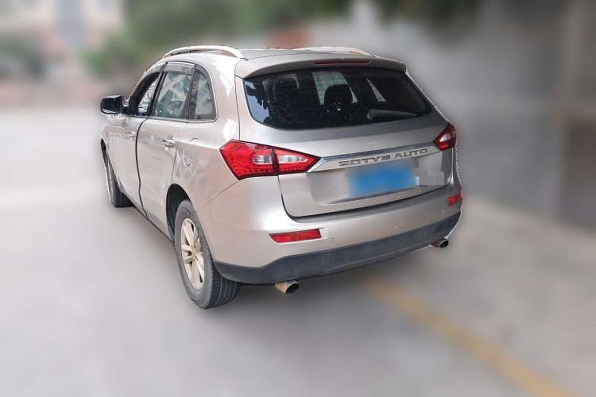 Used Zotye T600  Rear Left 45 Deg