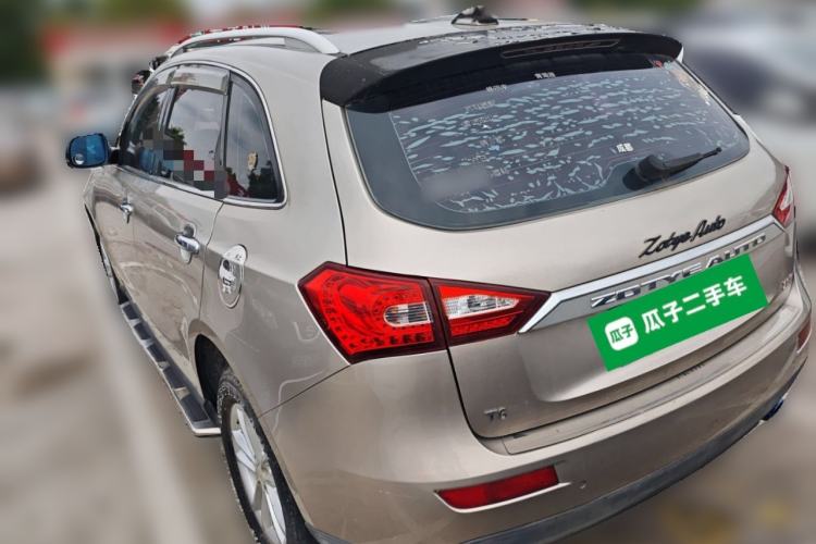 Used Zotye T600 2016 1.5T Manual Luxury Model Rear Left 45 Deg
