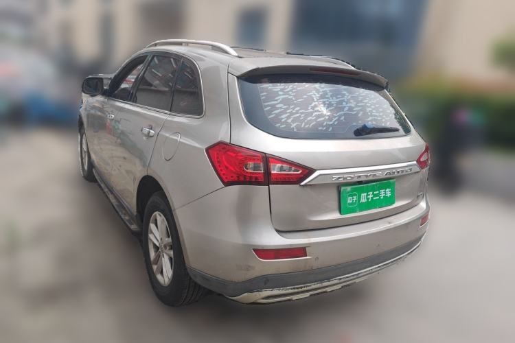 Used Zotye T600 2016 1.5T Manual Luxury Model Rear Left 45 Deg
