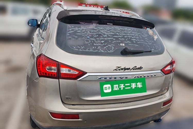 Used Zotye T600 2016 1.5T Manual Luxury Model Rear