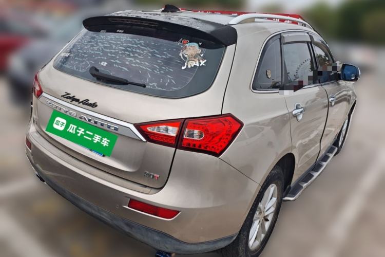Used Zotye T600 2016 1.5T Manual Luxury Model Rear Right 45 Deg
