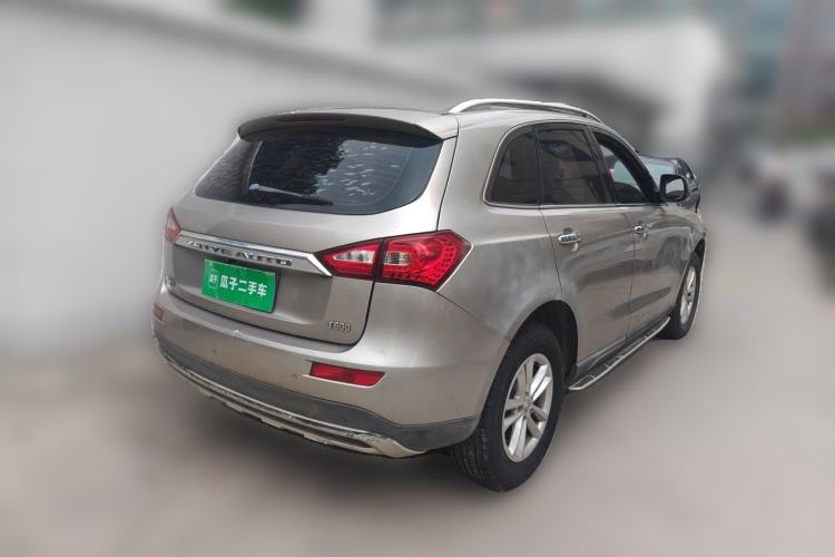 Used Zotye T600 2016 1.5T Manual Luxury Model Rear Right 45 Deg