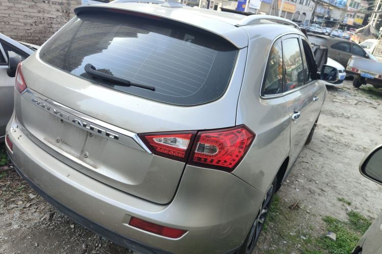 Used Zotye T600 2016 Family Edition 2.0T Manual Luxury Version Rear Right 45 Deg