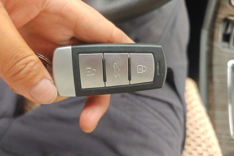 Used Zotye T600 2016 1.5T Manual Luxury Model Vehicle Key