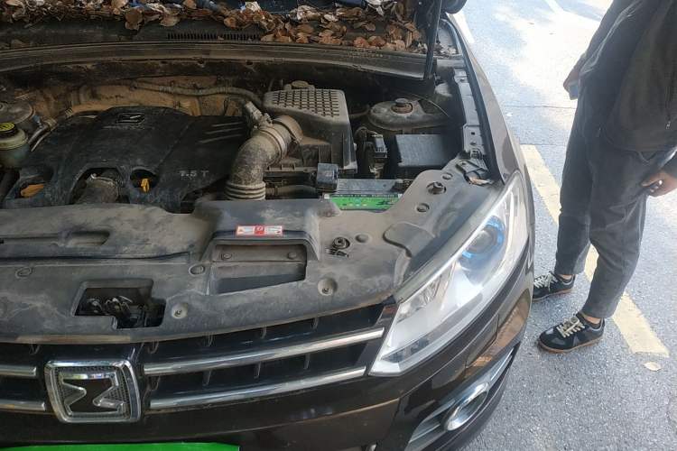Used Zotye T600 2017 1.5T Manual Elite New Year Edition Engine Bay Left