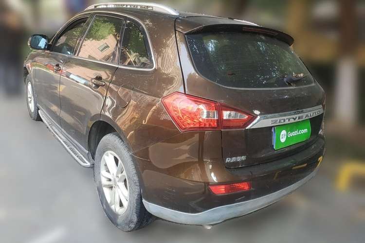 Used Zotye T600 2017 1.5T Manual Elite New Year Edition Rear Left 45 Deg