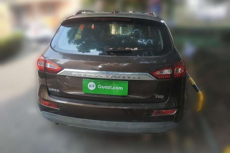 Used Zotye T600 2017 1.5T Manual Elite New Year Edition Rear