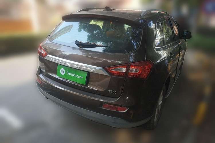 Used Zotye T600 2017 1.5T Manual Elite New Year Edition Rear Right 45 Deg