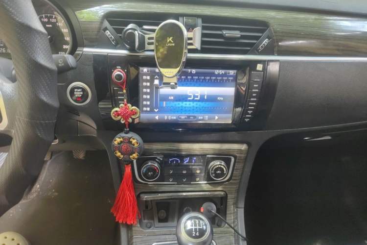 Used Zotye T600 2017 1.5T Manual Luxury New Year Edition Audio And AC Panel