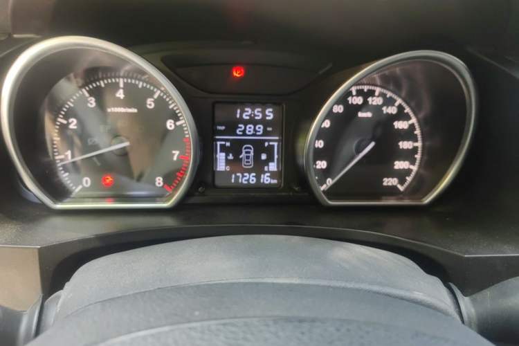 Used Zotye T600 2017 1.5T Manual Luxury New Year Edition Instrument Cluster