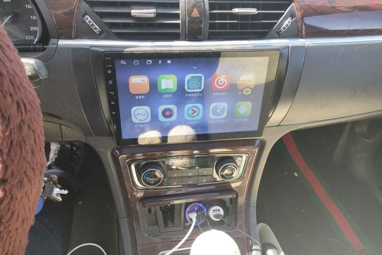 Used Zotye T600 2017 1.5T Manual Elite New Year Edition Audio And AC Panel