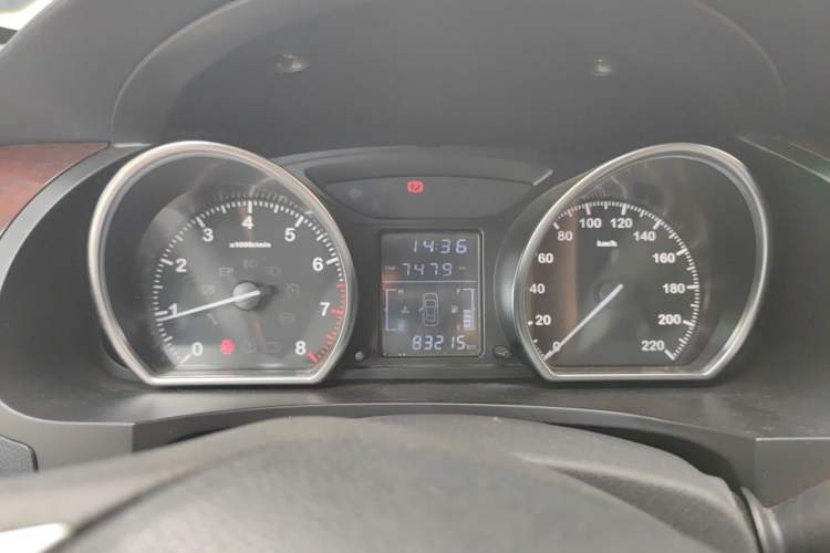 Used Zotye T600 2017 1.5T Manual Elite New Year Edition Instrument Cluster