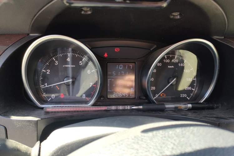 Used Zotye T600 2017 1.5T Manual Elite New Year Edition Instrument Cluster