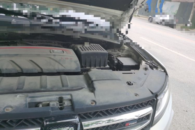 Used Zotye T600 2018 Sport Edition 1.5T Automatic Prestige Model Engine Bay Left