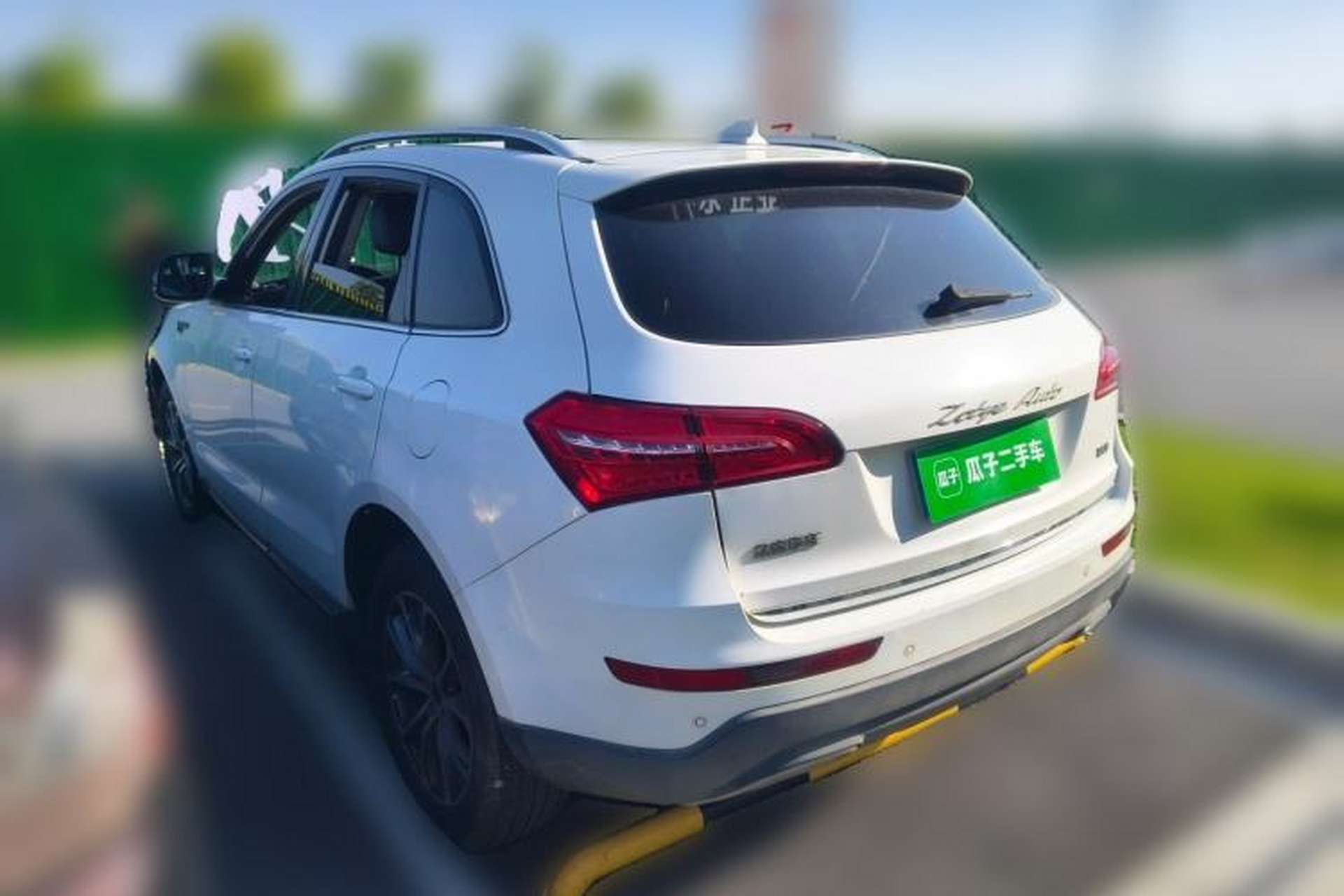 Used Zotye T600 2018 Sport Edition 1.5T Manual Luxury Model Rear Left 45 Deg