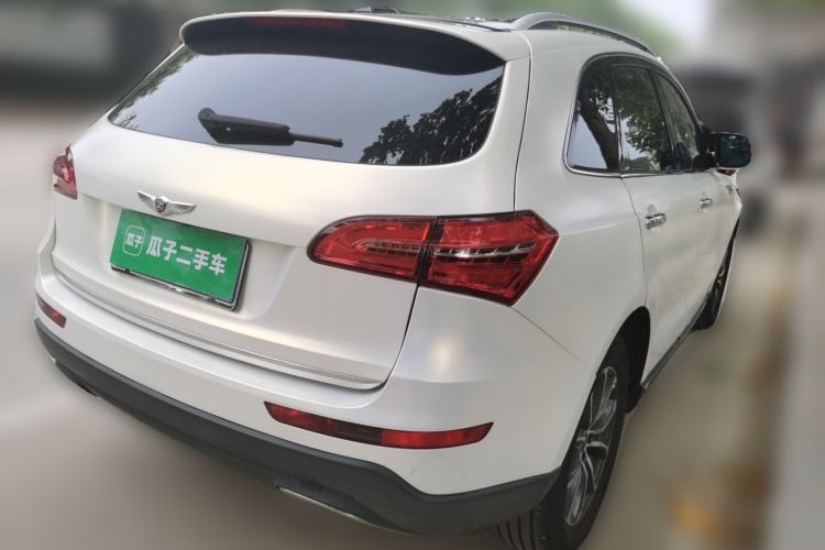 Used Zotye T600 2018 Sport Edition 1.5T Automatic Prestige Model Rear Right 45 Deg