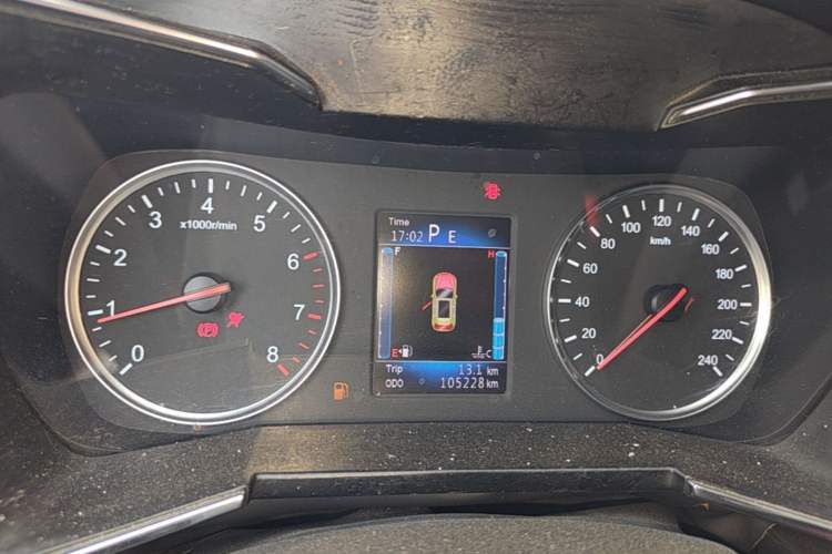Used Zotye T600 2019 1.5T Automatic Luxury Edition Instrument Cluster