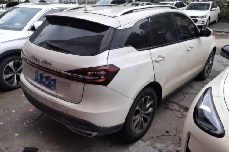 Used Zotye T600 2019 1.5T Automatic Luxury Edition Rear Right 45 Deg