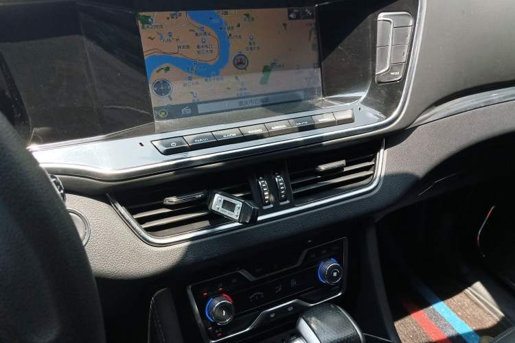 Used Zotye T600 Coupe 2017 1.5T Automatic Luxury Model Audio And AC Panel