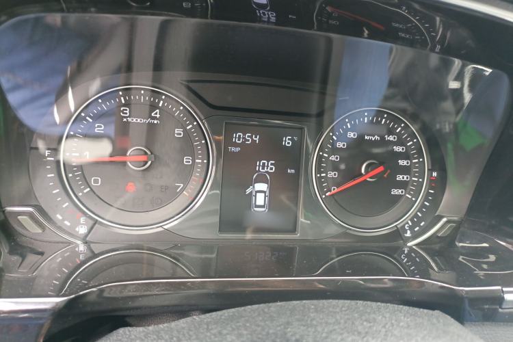 Used Zotye T600 Coupe 2017 1.5T Manual Luxury Model Instrument Cluster