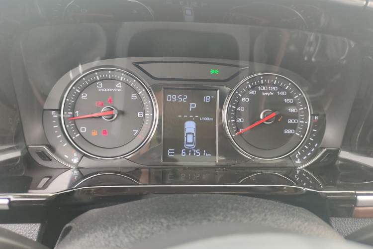 Used Zotye T600 Coupe 2017 1.5T Automatic Luxury Model Instrument Cluster