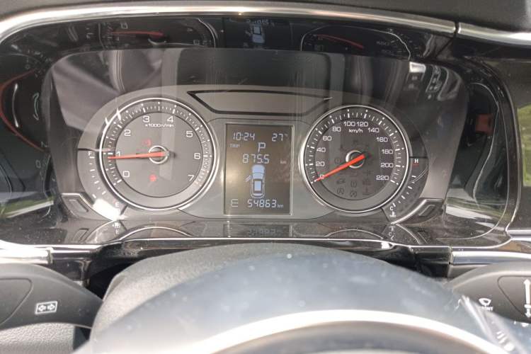 Used Zotye T600 Coupe 2017 1.5T Automatic Luxury Model Instrument Cluster