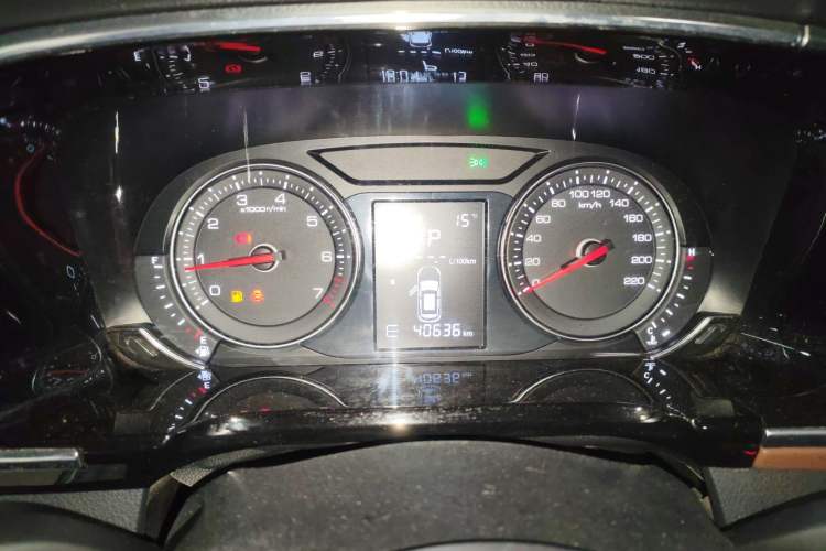 Used Zotye T600 Coupe 2017 1.5T Automatic Luxury Model Instrument Cluster