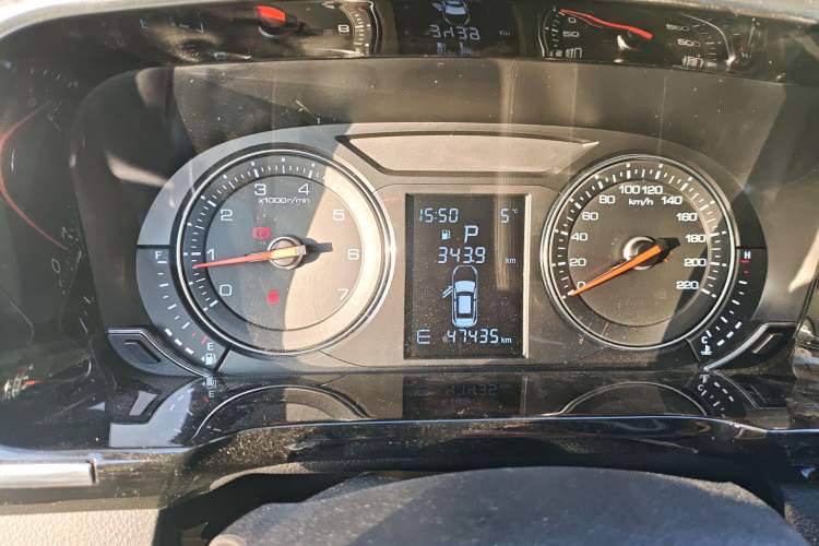 Used Zotye T600 Coupe 2017 1.5T Automatic Luxury Model Instrument Cluster