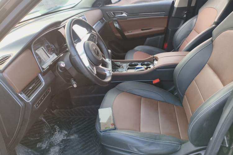 Used Zotye T600 Coupe 2017 1.8T Automatic Luxury Model Left Front Seat