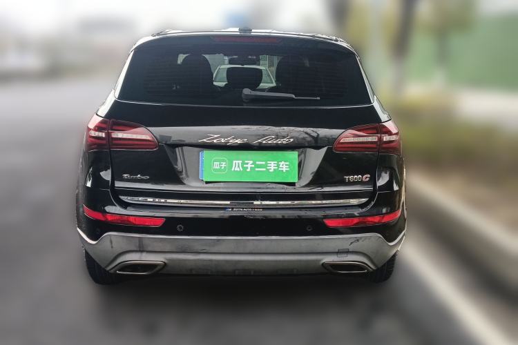 Used Zotye T600 Coupe 2017 1.5T Automatic Luxury Model Rear