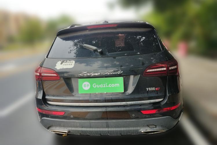 Used Zotye T600 Coupe 2017 1.5T Manual Luxury Model Rear
