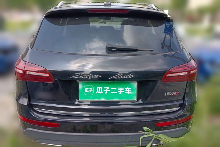 Used Zotye T600 Coupe 2017 1.5T Automatic Luxury Model Rear