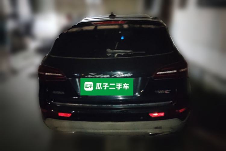 Used Zotye T600 Coupe 2017 1.5T Manual Luxury Model Rear